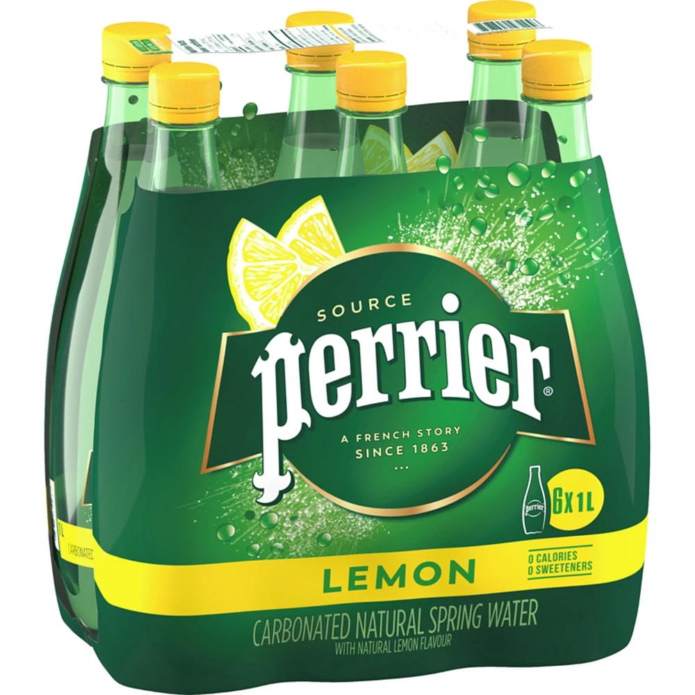 Sparkling Water, Lemon, 1L