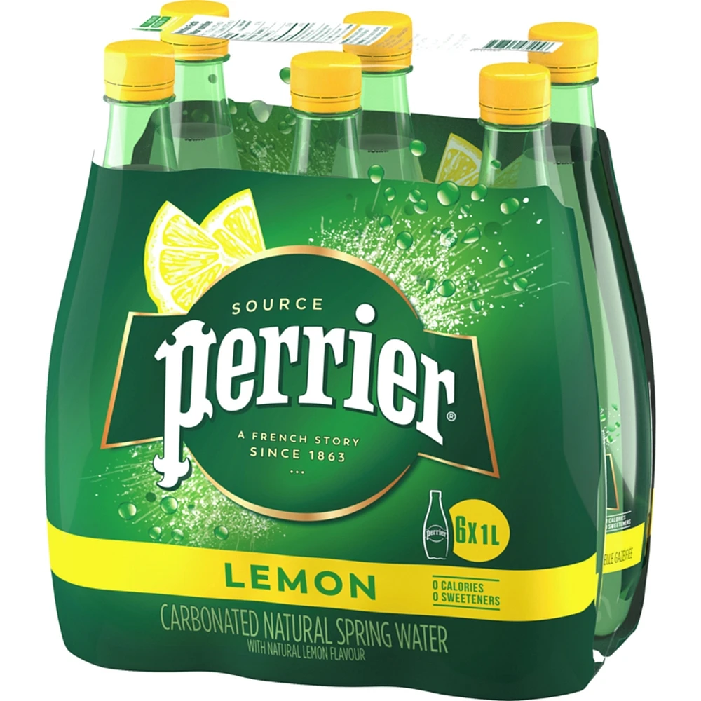 Sparkling Water, Lemon, 1L