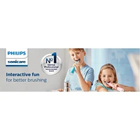 Kids Bluetooth Connected Rechargeable Electric Toothbrush, HX6321/02