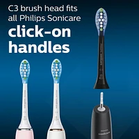 Premium Plaque Control RFID Replacement Brush Heads, 2 Pack
