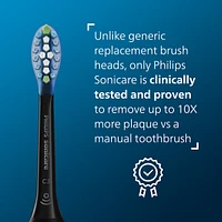 Premium Plaque Control RFID Replacement Brush Heads, 2 Pack
