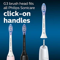 Premium Gum Health RFID Replacement Brush Heads, 2 Pack, HX9052/65