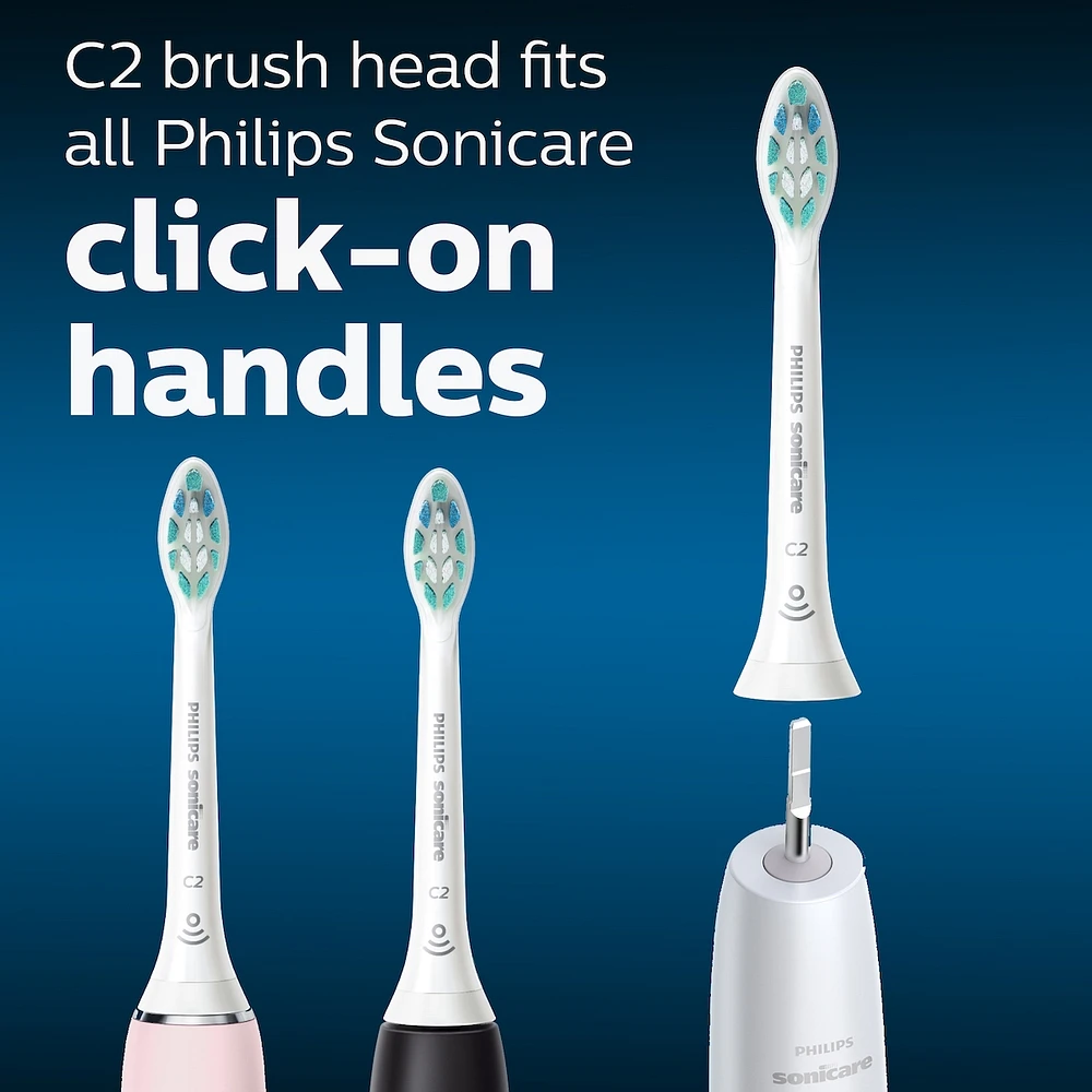 Optimal Plaque Control Replacement Brush Heads, 3 pack, HX9023/92