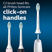 Optimal Plaque Control Replacement Brush Heads, 3 pack, HX9023/92