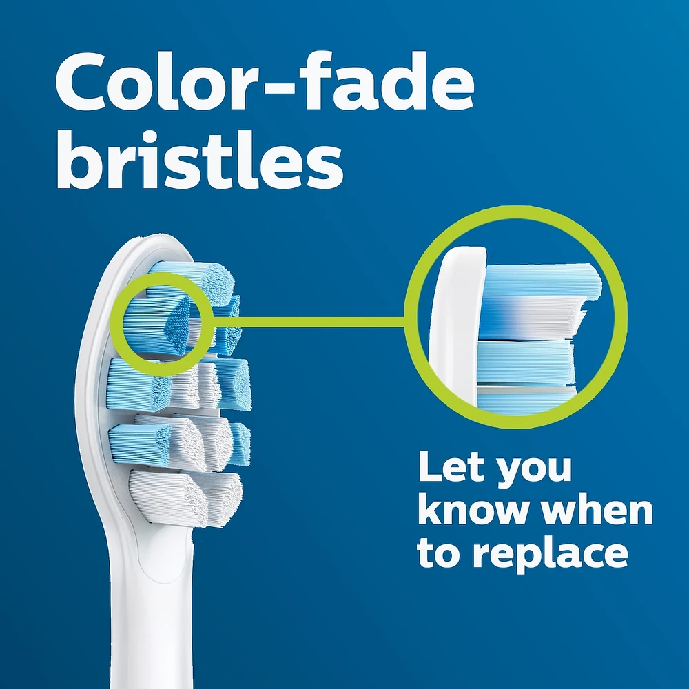 Optimal Gum Care Replacement Brush Heads, 3 pack, HX9033/65