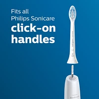 Optimal Gum Care Replacement Brush Heads, 3 pack, HX9033/65