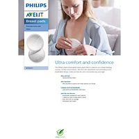 Avent Maximum Comfort Disposable Breast Pads 100ct, SCF254/13