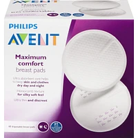Avent Maximum Comfort Disposable Breast Pads, 60ct, SCF254/61