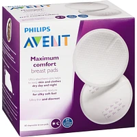Avent Maximum Comfort Disposable Breast Pads, 60ct, SCF254/61