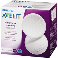 Avent Maximum Comfort Disposable Breast Pads, 60ct, SCF254/61
