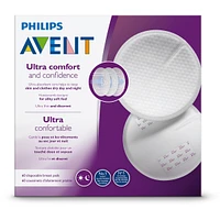 Avent Maximum Comfort Disposable Breast Pads, 60ct, SCF254/61