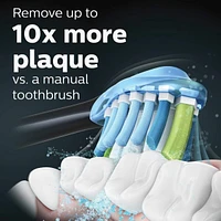 ExpertClean 7300, Rechargeable electric toothbrush, Black HX9610/17