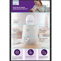 Avent Fast Baby Bottle Warmer SCF358/00