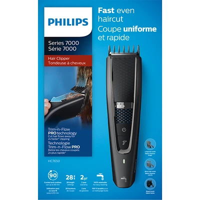 Hairclipper series 7000 Washable,  HC7650/14