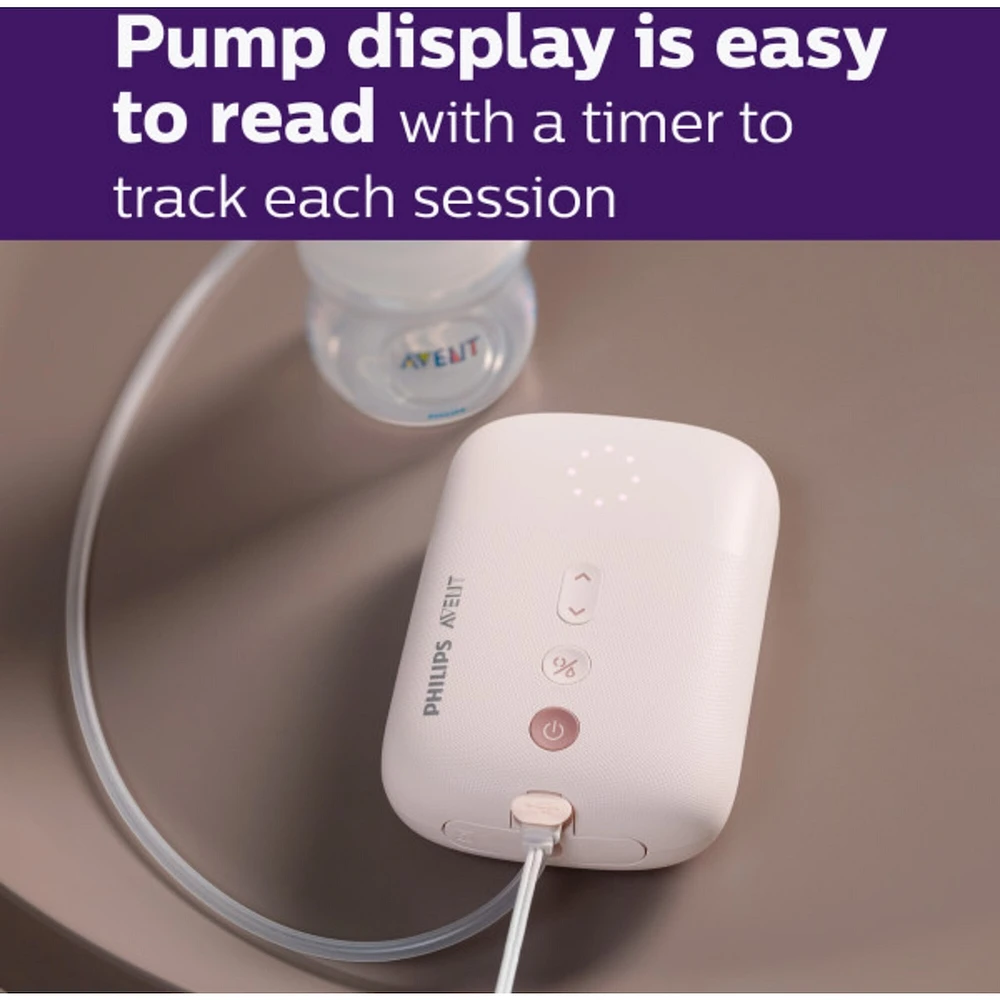 Single Electric Breast Pump Advanced, with Natural Motion Technology, SCF391/62