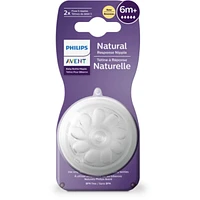 Natural Response Nipple Flow 5, 6M+, 2 pack, SCY965/02