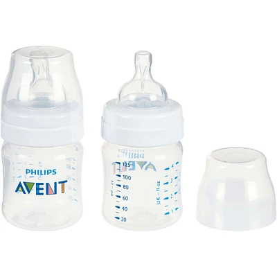 Avent Anti-colic Baby Bottle, 4oz, 2 pack, SCY100/01