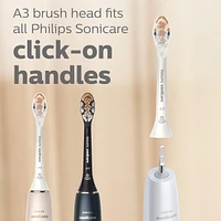 Philips Sonicare Premium All-in-One toothbrush heads, HX9092/65, Smart recognition, White 2-pk
