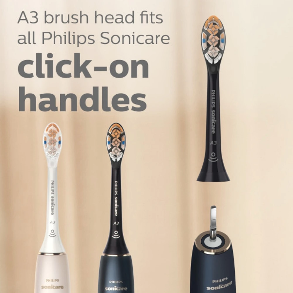 Premium All-in-One Black Brush Sync™Brush Heads