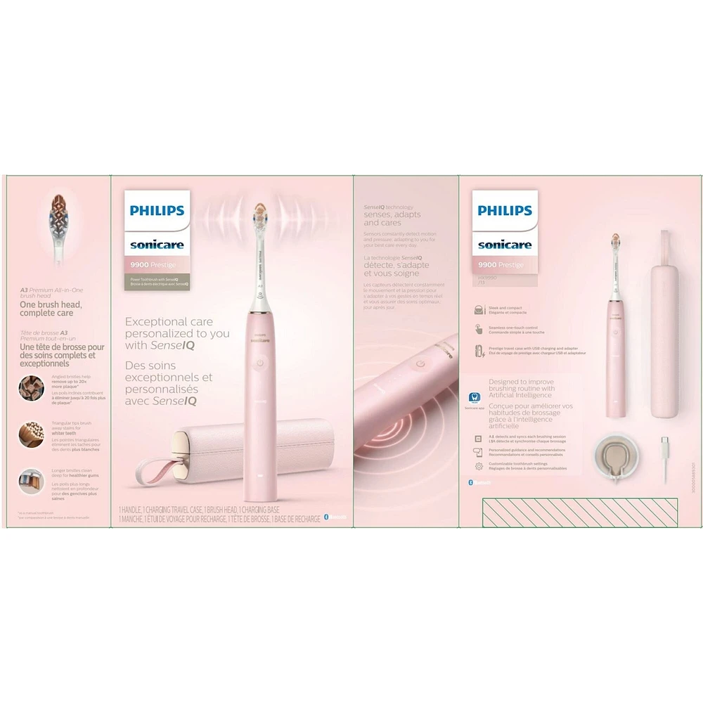 Sonicare Prestige 9900 Sense IQ Rechargeable Toothbrush