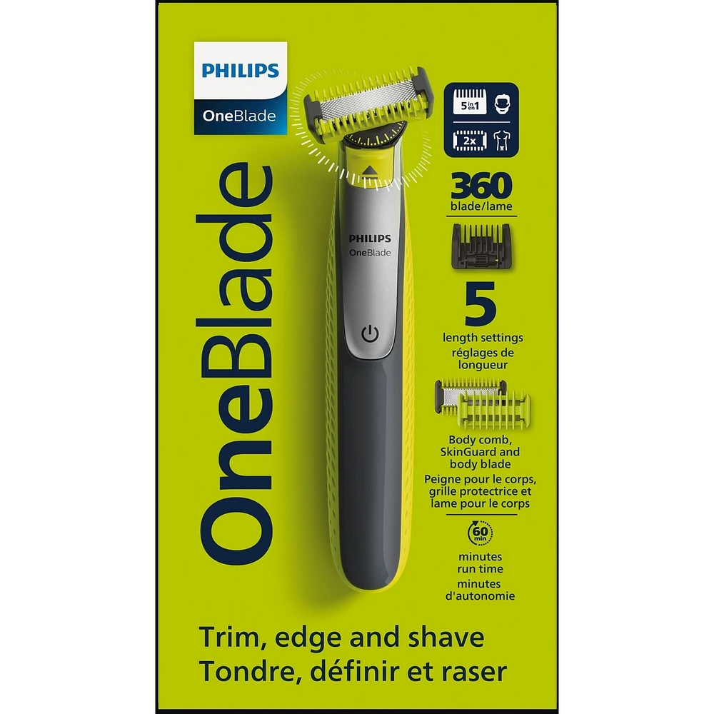 OneBlade 360 Face & Body, Li-Ion, QP2834/20