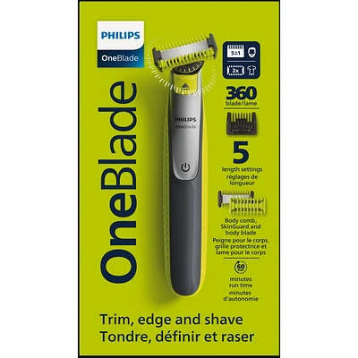 OneBlade 360 Face & Body, Li-Ion, QP2834/20