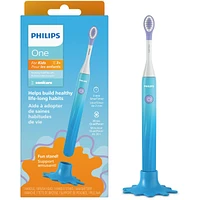 Philips One for Kids by Sonicare Battery Toothbrush, Blue, HY1130/02