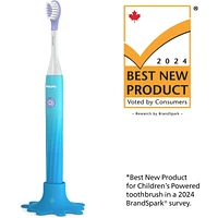Philips One for Kids by Sonicare Battery Toothbrush, Blue, HY1130/02