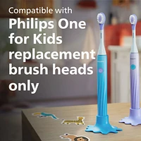 Philips One for Kids by Sonicare Battery Toothbrush, Blue, HY1130/02