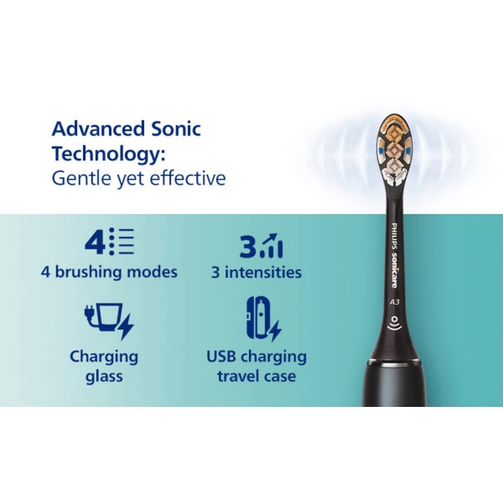 Sonicare DiamondClean Smart 9350 Black, HX9902/76