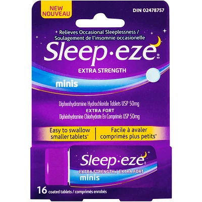 Sleep-eze Extra Strength Minis Coated Tablets