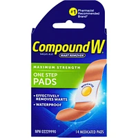 Compound W Maximum Strength One Step Pads