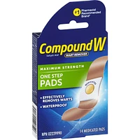 Compound W Maximum Strength One Step Pads