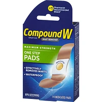Compound W Maximum Strength One Step Pads