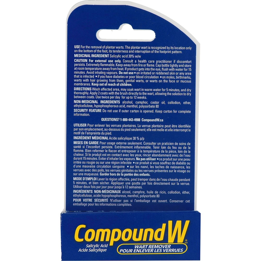 Compound W Wart Remover Maximum Strength Liquid