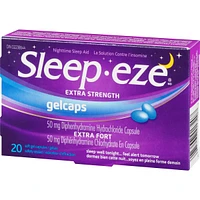 Sleep-eze Extra Strength Gelcaps Nighttime Sleep Aid