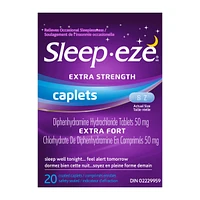 Sleep-eze Extra Fort La Solution Contre L'insomine Comprimes-Capsules Enrobes