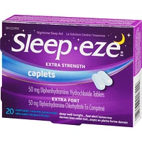 Sleep-eze Extra Strength Nighttime Sleep Aid Coated Caplets