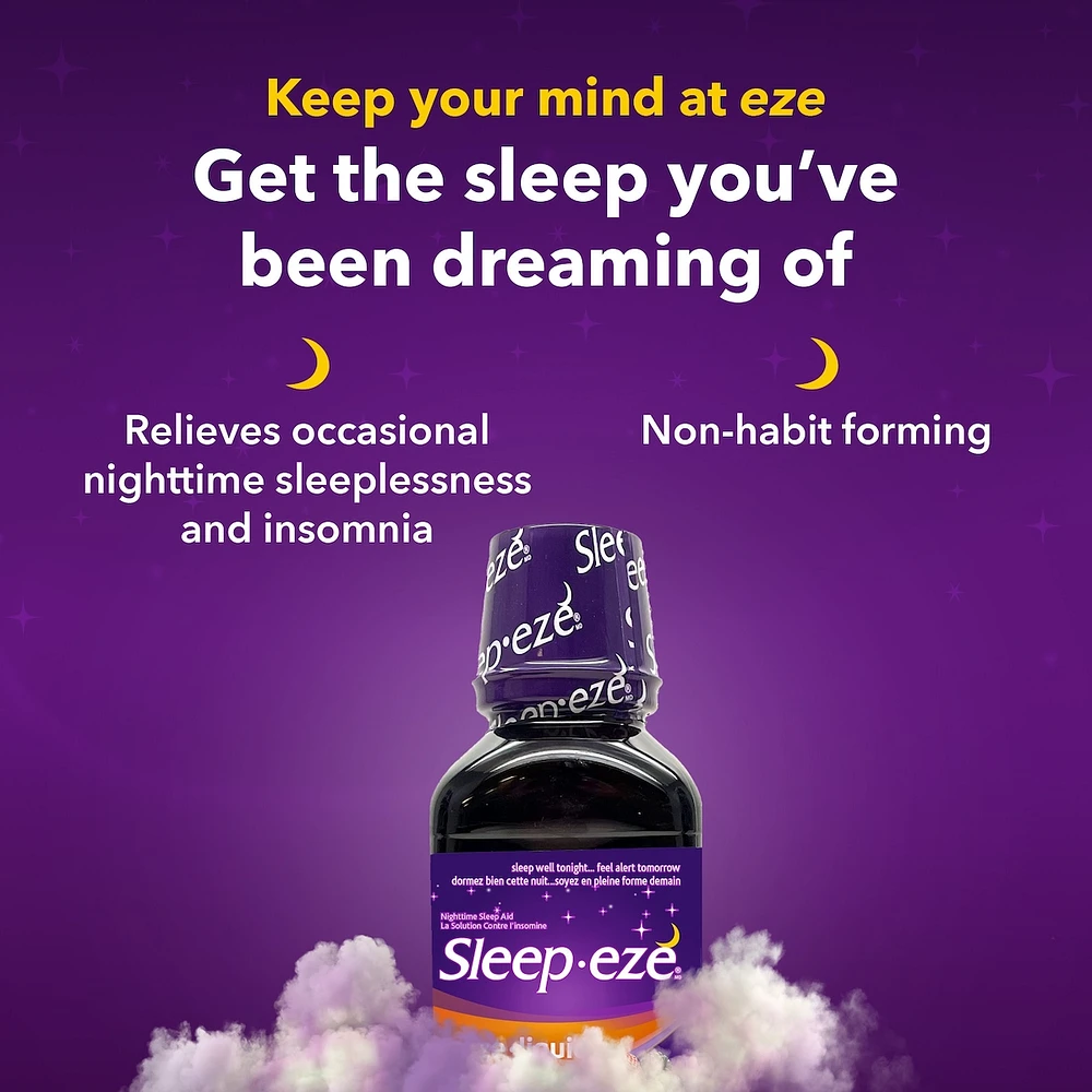 Sleep-eze eze-Liquid La Solution Contre L'Insomnie
