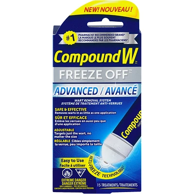 Compound W Freeze Off Advanced