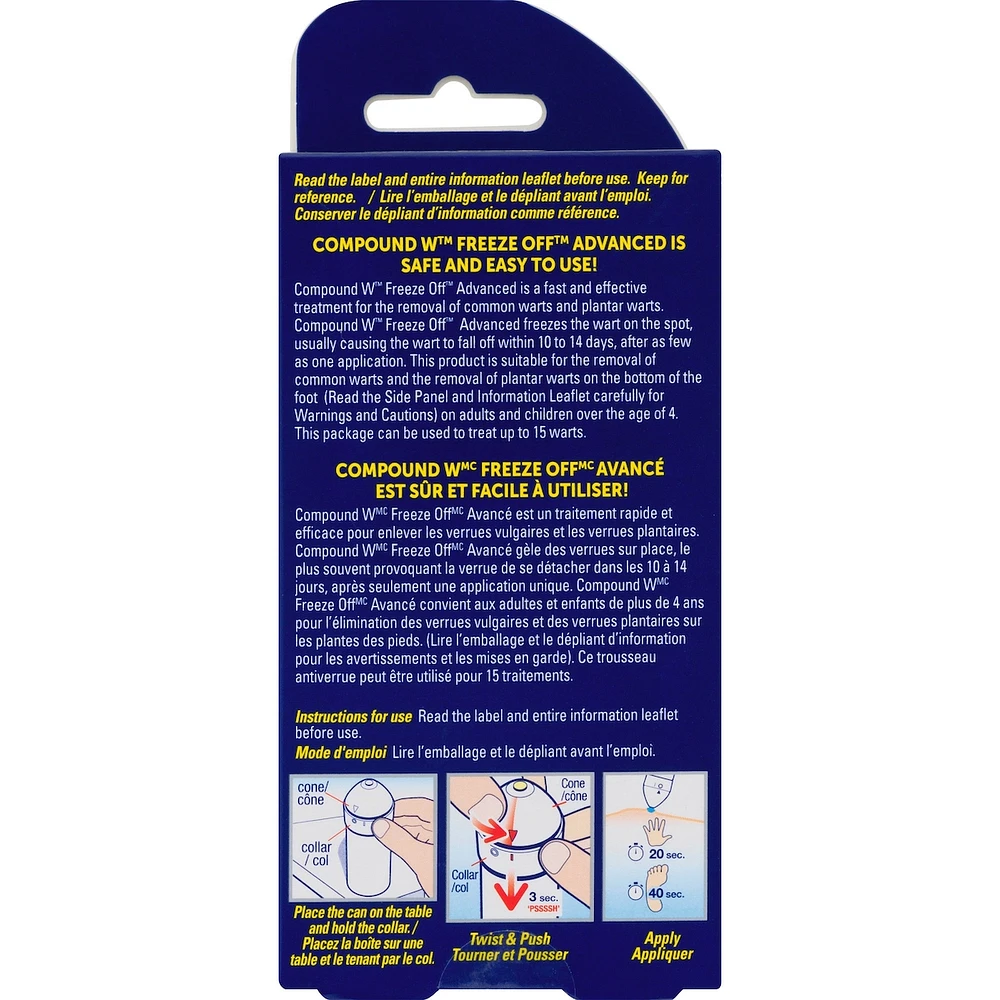 Compound W Freeze Off Advanced