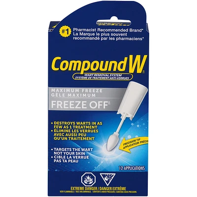 Compound W Maximum Freeze Freeze Off
