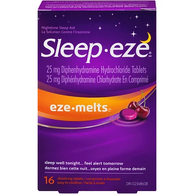 Sleep-eze Eze-Melts Dissolving Tablets