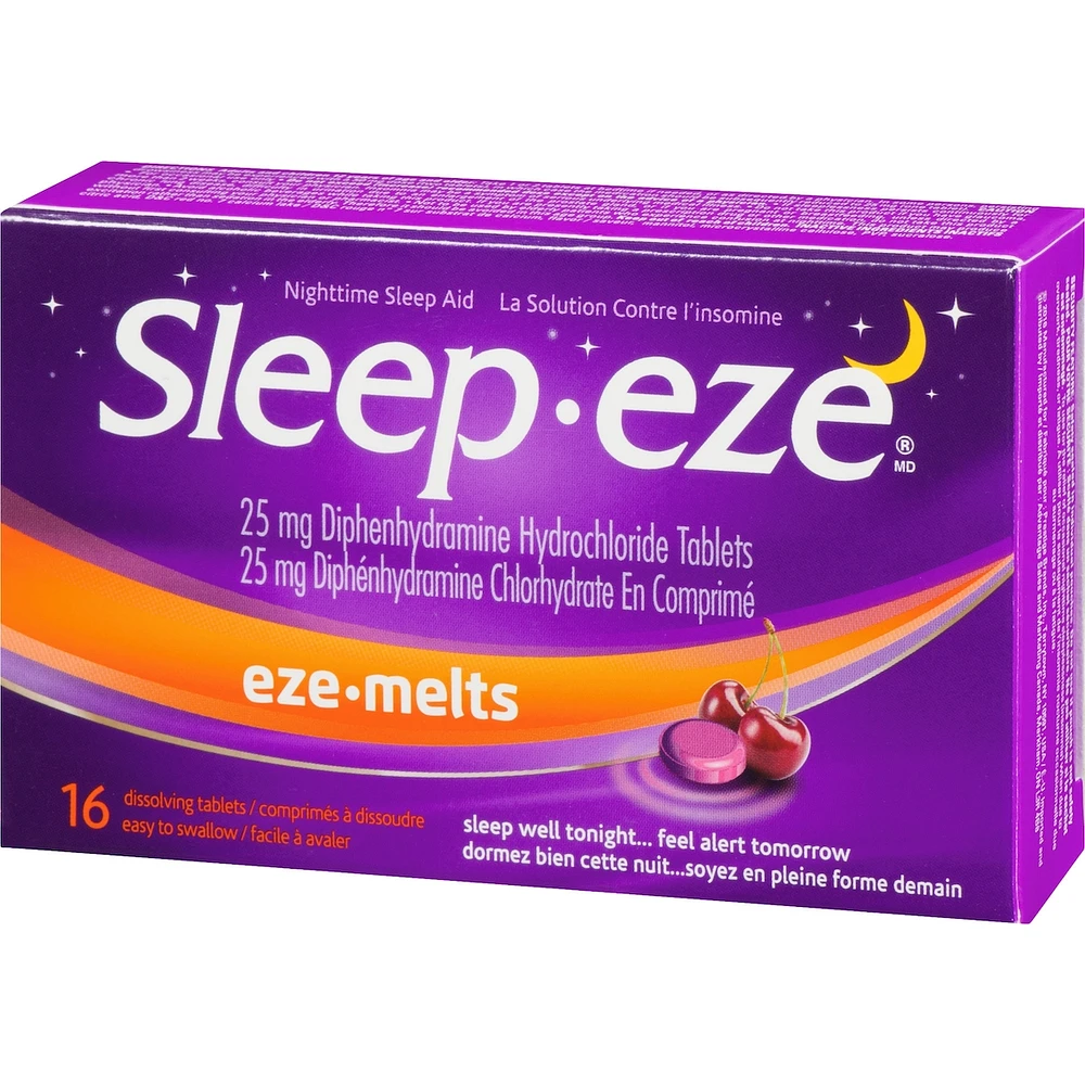 Sleep-eze Eze-Melts Dissolving Tablets