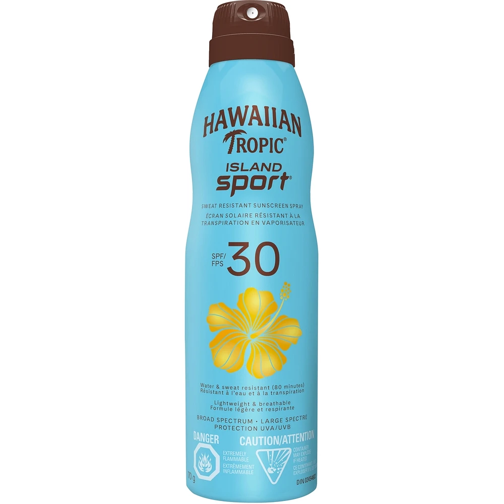 ISLAND SPORT® Sweat Resistant Sunscreen Spray