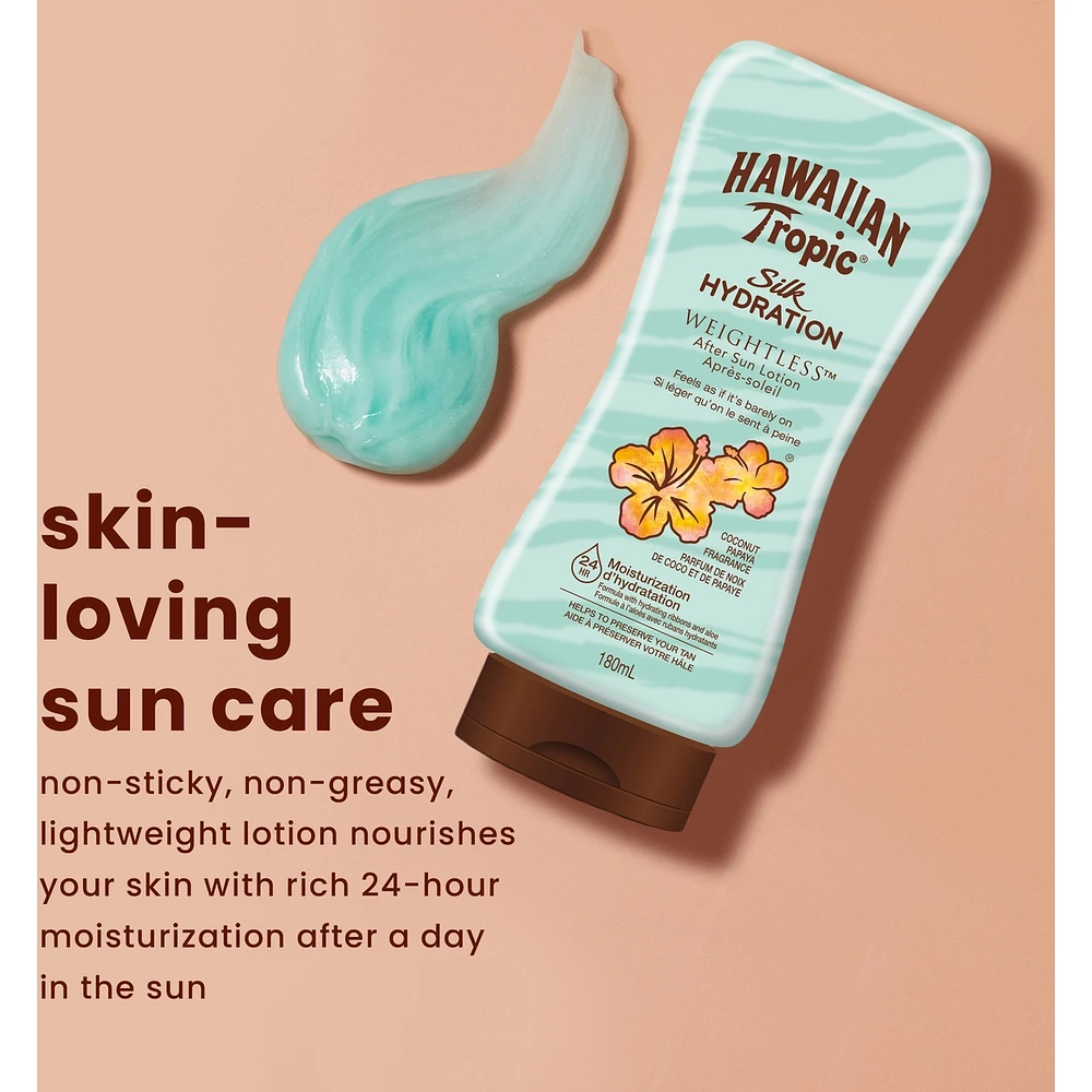 Silk Hydration® Weightless™s Coconut Papaya After Sun Moisturizer