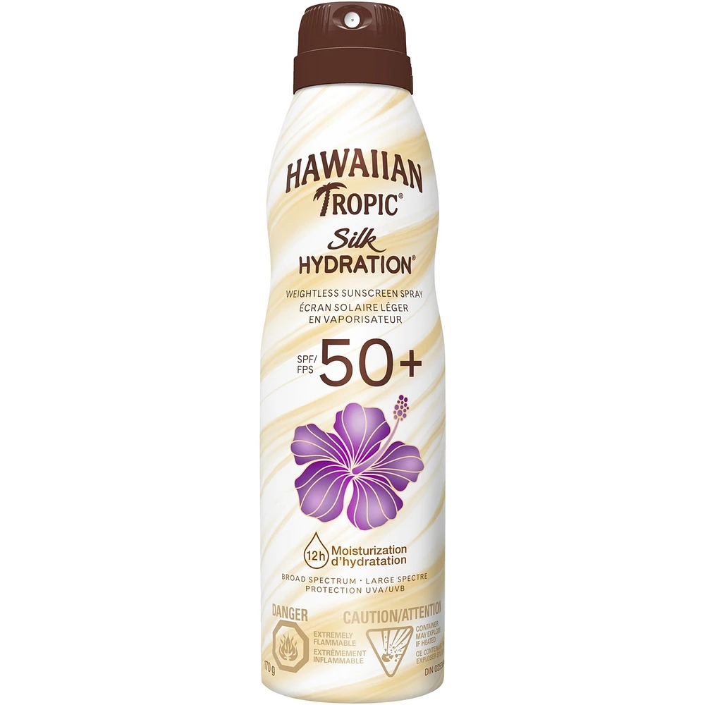 Silk Hydration Weightless Sunscreen Spray, SPF 50
