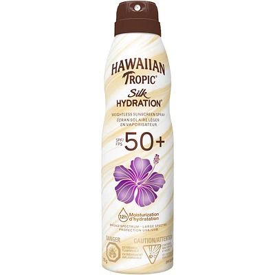 Silk Hydration Weightless Sunscreen Spray, SPF 50