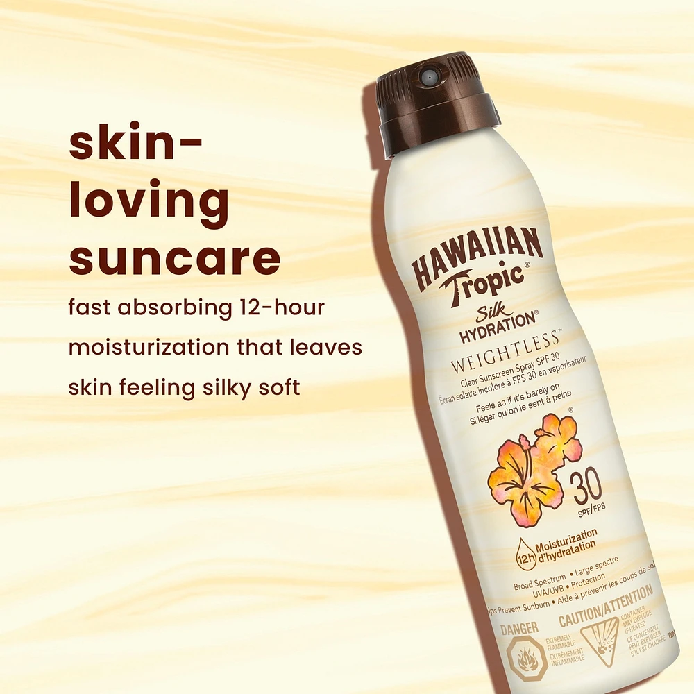 Silk Hydration Weightless Sunscreen Spray, SPF 50