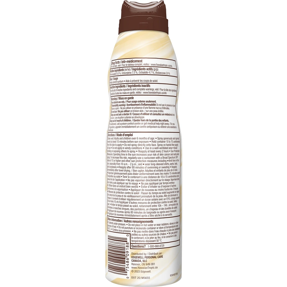 Silk Hydration Weightless Sunscreen Spray, SPF 50